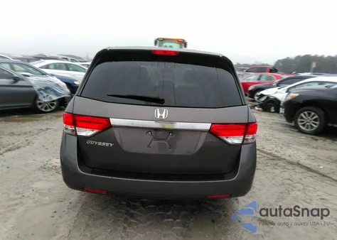 2016 Honda Odyssey Ex-L из США, поврежденный, VIN 5FNRL5H67GB070157
